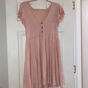 Pink Babydoll Dress